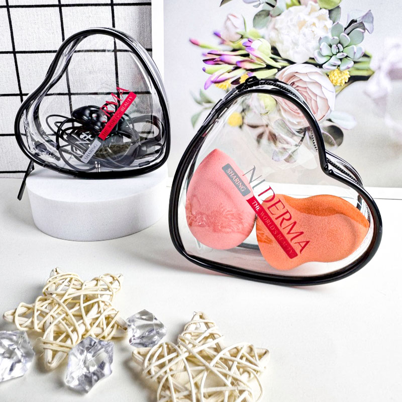 white makeup organizer bag