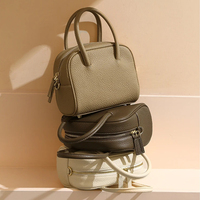 Sacs à main de luxe pour femmes en cuir véritable grainé, sacs Boston, sacs à bandoulière, pochettes, fabrication OEM ODM