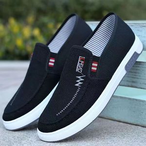 Chaussures de sport décontractées pour hommes, respirantes, en toile avec doublure en tissu de coton, tendance mode, vente en gros - Product Image 5