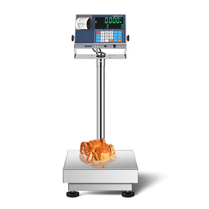Veidt Wägeplattform aus robustem Edelstahl, 40 kg, LCD-Anzeige, OIML-zertifiziert, digitale Anzeige für die Lebensmittelverarbeitung - Product Image 3