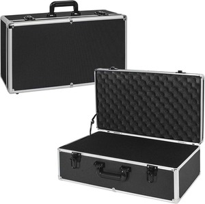 Maleta de Aluminio para Herramientas al por Mayor con Forro Completo de Espuma EPE, Estuche Protector para Electricistas, Equipos Eléctricos e Instrumentos - Product Image 1