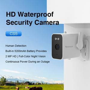 กล้องกลางแจ้งไร้สาย vstarcam 5200mAh 2MP <span class=keywords><strong>CS5</strong></span> IP66ตรวจจับ <span class=keywords><strong>Ai</strong></span> กันน้ำที่เก็บข้อมูลบนคลาวด์ - Product Image 2