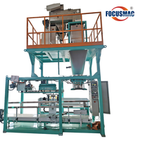 Focus Machinery Elektrische Halbautomatische Gewebte-Beutel-PLC-Pulverfüll- und Nähmaschine, Einfach zu Bedienen, Lebensmittelecht, Hochgeschwindigkeits-Mehl-Nähmaschine
