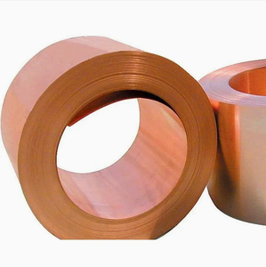 High Purity 99.99% Non-Alloy Bright <b>Copper</b> Coil/<b>Strip</b> T1/T2/T3 Model 1-2mm Thickness Customizable Width 10-2500mm Cutting - Product Image 5