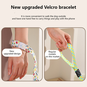 Collar de moda para caminar con manos libres para perros con nuevo diseño de cuerda de tracción para ajuste de Velcro sin mango duradero fácil de usar - Product Image 3