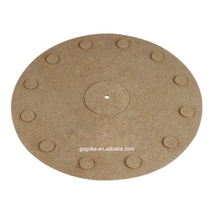 Accesorios de <span class=keywords><strong>vinilo</strong></span> al por mayor de alta calidad Alfombrilla antideslizante LP de corcho y goma de 12 pulgadas con discos de aislamiento - Product Image 2