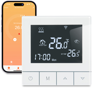 Tgt79 Loạt Hàng Tuần Chương Trình Điện Thoại Thông Minh Điều Khiển Màn Hình Cảm Ứng Wifi Điều Khiển Bằng Giọng Nói Phòng Tầng Sưởi Ấm Nhiệt - Product Image 1