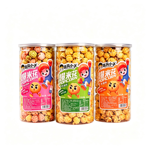 Paquete Variado de <span class=keywords><strong>Palomitas</strong></span> de Maíz en Frasco de 180g |   Sabores a <span class=keywords><strong>Caramelo</strong></span>, <span class=keywords><strong>Mantequilla</strong></span> <span class=keywords><strong>y</strong></span> Frutas |   Libre de Grasas Trans |   Textura Semiblanda |   Pedido al por Mayor - Product Image 1