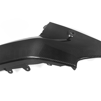 Pare-chocs arrière en fibre de carbone sèche avec séparateurs latéraux pour BMW Série 2 G42 Coupé M240I M Sport 2022-2026 Style MP, paire de lames latérales arrière