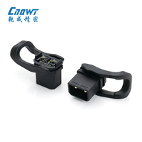 Câble de charge pour vélo électrique 49CM, port de charge IP67 30A, connecteur en laiton, boîtier PC, prise d'alimentation pour scooter, connecteur de batterie pour vélos électriques