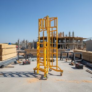 Plateforme Télescopique Manuelle <span class=keywords><strong>Tele</strong></span> SMart de Haute Qualité, 2m-5m, Mini Plateforme Élévatrice Mobile Autopropulsée Électrique à Ciseaux Robuste - Product Image 1