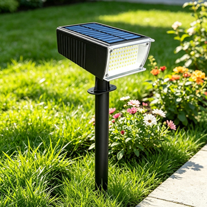 Nuova Lampada Solare <span class=keywords><strong>da</strong></span> <span class=keywords><strong>Giardino</strong></span> <span class=keywords><strong>per</strong></span> Esterni - Lampada <span class=keywords><strong>da</strong></span> <span class=keywords><strong>Terra</strong></span> <span class=keywords><strong>per</strong></span> Illuminare Prato e <span class=keywords><strong>Giardino</strong></span>, Faretto Paesaggistico - Product Image 1