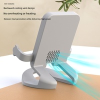 S15 Bestseller Chargeur sans fil à charge rapide 15W, support de téléphone de bureau compatible avec iPhone et Android