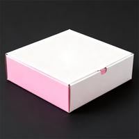 Boîte d'expédition postale de produits de beauté de conception libre écologique personnalisée Emballage postal en carton ondulé cosmétique avec logo
