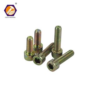 Industrial Zinc <strong>Hexagon</strong> <strong>Socket</strong> <strong>Head</strong> <strong>Screw</strong> M2 to M9 Sizes Carbon Steel Machine <strong>Screw</strong> 25mm Length - Product Image 1