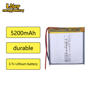 3.7V Polymer Pin Lithium 105459 <span class=keywords><strong>5200mAh</strong></span> Lipo điện thoại di động cung cấp pin y tế thiết bị giám sát - Product Image 3