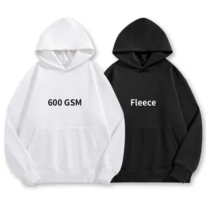 Benutzer definierte USA Größe Hohe Qualität Gsm Dtg Gedrucktes Logo Übergroßer Pullover Unisex Streetwear Blank Men Hoodies Herbst und Winter