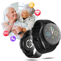 Reloj Inteligente 4G para Personas Mayores VL08S con GPS, Monitoreo de Salud, Detección de Caídas, Llamada SOS, Resistente al Agua IP67, Monitor de Sueño, Tarjeta SIM