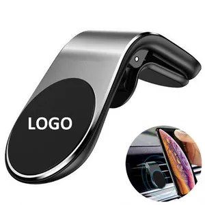 Support De téléphone portable magnétique en forme De L, Anti-secouement, support Anti-secouement puissant, pour téléphone portable en voiture, 360