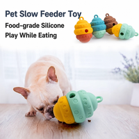 Jouet distributeur de friandises en silicone de qualité alimentaire, labyrinthe interactif pour chiens et chats, jouet à mâcher pour le nettoyage des dents