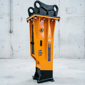 Casse-roche hydraulique SOOSAN SB121, type silencieux, pour excavatrices de 28 à 35 tonnes, démolition, construction - Product Image 1