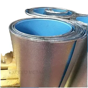 alu. insulation jacketing coil 3003 3105 aluminum embossed jacketing roll for tube insulation