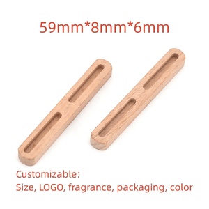 Bâtonnets parfumés en bois haut de gamme à la rose, recharge premium pour diffuseur d'air automobile, parfum pour voiture - Product Image 6
