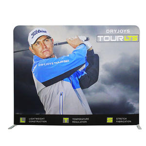 Stan kain tegangan lurus tampilan Pop up acara Dagang kustom 10X8 untuk stan pameran - Product Image 2