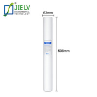 Filtre à eau en polypropylène de 10 pouces, 1 micron, PP soufflé à chaud, 500 L/heure, garantie 1 an, filtre à eau PP - Vente chaude