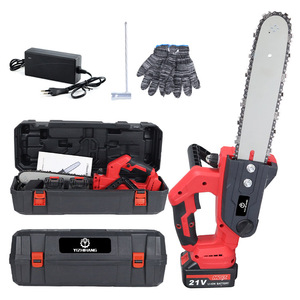 High Quality Red+<b>Black</b> Wood Cutting Lithium-ion 21V Brushless Motor Right-Handed 30mm Capacity Cordless Shears 1950spm - Product Image 4