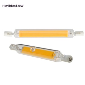Ampoule <span class=keywords><strong>LED</strong></span> COB en verre pour hôtel, double extrémité <span class=keywords><strong>R7S</strong></span>, 78 mm, 118 mm, 189 mm, 2700 K, 10 W, AC - Product Image 2
