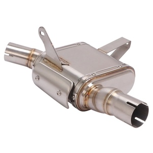 Fmf xả xe máy hệ thống ống xả cho Honda cb400 51mm thép không gỉ giữa ống - Product Image 6