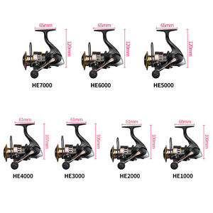รอกตกปลาโลหะแบบ12BB รอกตกปลาแบบหมุน - Product Image 4