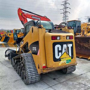 Chargeuse compacte sur chenilles Caterpillar CAT277C d'occasion, capacité nominale <span class=keywords><strong>de</strong></span> 1451 kg, machine hydraulique à haut débit XPS - Product Image 2