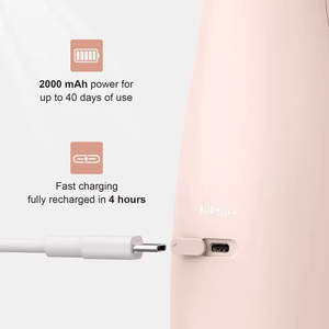 Dispositivo de Limpieza Dental Eléctrico con Tanque de Agua Grande de 300ml-400ml, Impermeable IPX7, Portátil, con Batería para Uso Doméstico - Product Image 4