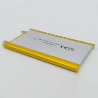 Batterie rechargeable à semi-conducteurs haute capacité 6060100 3.7V 5000mAh, Power Bank 500 cycles 502040 656090