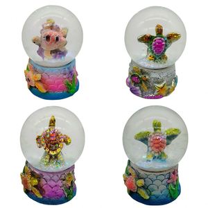 Bola de Agua Personalizada de la Serie Océano, Artesanía de Alta Calidad, Recuerdos de Globos de Nieve - Product Image 3