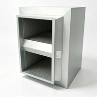 Silencieux composite personnalisable en acier galvanisé ou en acier inoxydable pour projets d'ingénierie