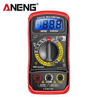 Multimètre numérique intelligent 4 chiffres AN8204 avec fonctions HFE, Triode, Diode, NCV, Buzzer de tension et testeur anti-brûlure 600V AC/DC