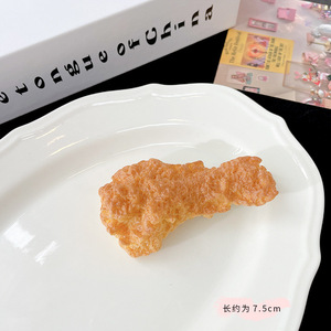 กิ๊บติดผมปีกไก่สำหรับผู้หญิงกิ๊บติดผมรูปอาหารแปลกใหม่3D ตลกใช้ได้จริง - Product Image 4