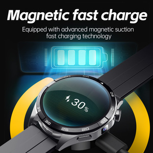 นาฬิกาอัจฉริยะ DF EDS Q83 5G รองรับทุกเครือข่าย หน้าจอ AMOLED 1.43 นิ้ว กล้อง 2MP GPS ชาร์จเร็วแบบแม่เหล็ก ตรวจวัดสุขภาพ รองรับ NFC ชำระเงิน  IP67 - Product Image 5