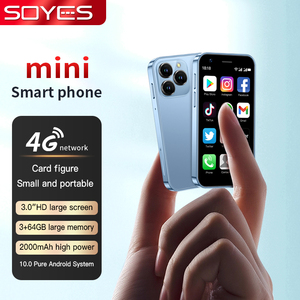 Điện thoại thông minh Soyes XS16 Mini 4G nguyên bản, màn hình 3.0 inch, chip lõi tứ, siêu mỏng, mở khóa, hỗ trợ thẻ SIM, điện thoại di động bỏ túi dành cho sinh viên - Product Image 6