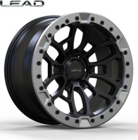 Rines Todoterreno Forjados con Beadlock de 16-24 Pulgadas 6x139.7 de Aleación de Aluminio para Camionetas 4x4, SUV, Toyota Tundra, Tacoma