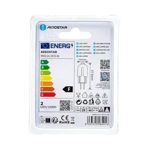 Lámpara LED G4 1.3W blanco lechoso, ideal para iluminación decorativa en espacios reducidos y aplicaciones en muebles. - Product Image 3