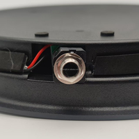Plateau de déclenchement pour batterie électronique, multi-tailles, pour snare, tom, batterie électronique, ABS, alliage, noir, installation et démontage rapides, pour 10/12/14/16