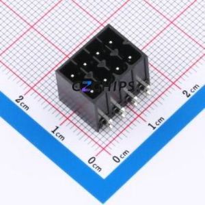 MX15EDGRHC-3.5-2*04P-BK01-Cu-A Plug-in Terminal Block Bent Lead Through Hole,P=3.5mm Board-to-Board / Socket - Closed 2x4P 3.5mm - Product Image 1