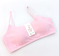 Soutien-gorge sexy sans couture pour femme Bralette à épaules fines Soutien-gorge rembourré pour fille