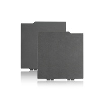 Plaque de construction en acier à ressort noir PEI texturée et lisse double face pour imprimante 3D Bambu Lab A1 Mini