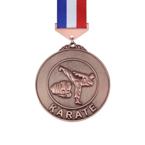 โรงงานเหรียญคาราเต้ LY ผู้ผลิตเหรียญรางวัลกีฬา เหรียญทอง เงิน ทองแดง รางวัลเหรียญทองคำแบบกำหนดเอง - Product Image 4