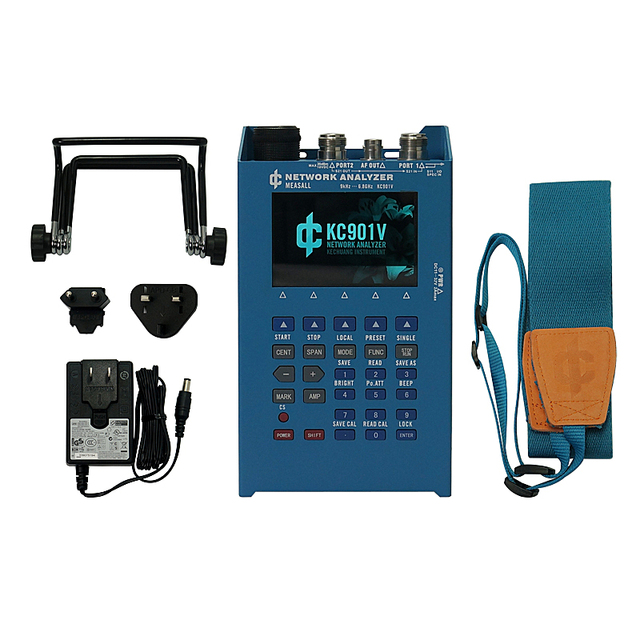 KC901V Vector Network Analyzer Antenna Feeder Tester Spectrum Field Strength signal Source Standing Wave Meter
